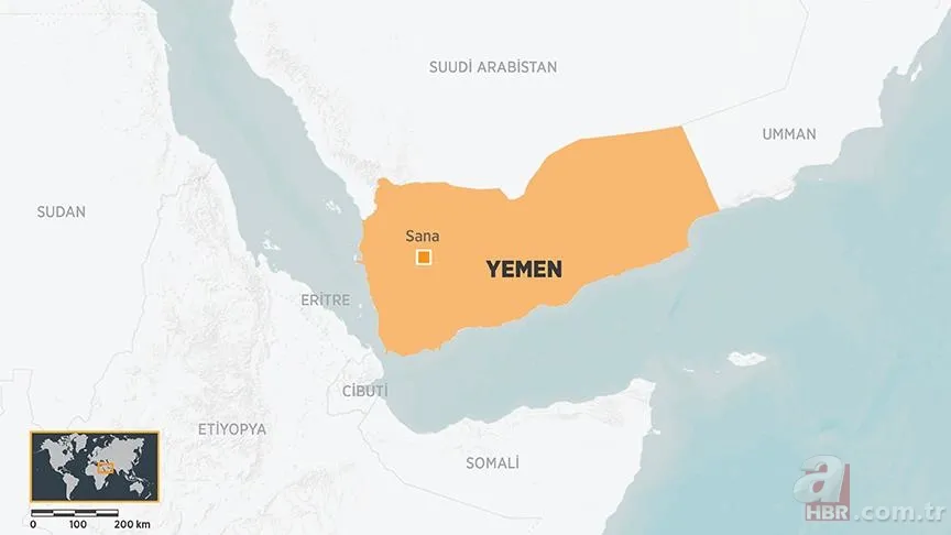 Yemen nerede, başkenti neresi? Askeri gücü ve Yemen haritası 2025 3