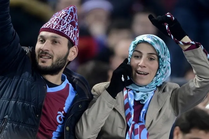 Trabzonspor - Aytemiz Alanyaspor maçından kareler