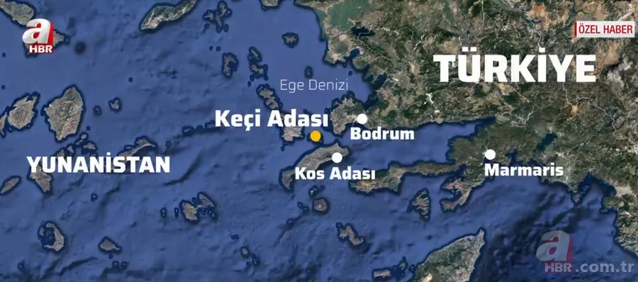 A Haber Sisam adasını görüntüledi! İşte Yunanistan'ın silahlandırdığı ada 8