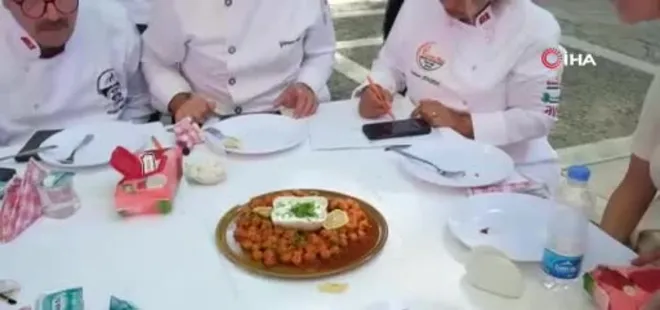 Mersin’de zeytinyağı yemek yarışması