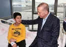 Başkan Erdoğan hastalara ziyaret