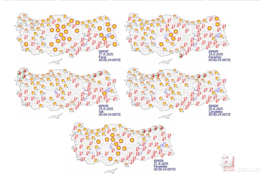 Meteoroloji’den kritik uyarı: Marmara’da sert rüzgar, Akdeniz’de gök gürültülü sağanak alarmı! Yeni haftada hava nasıl olacak? 4