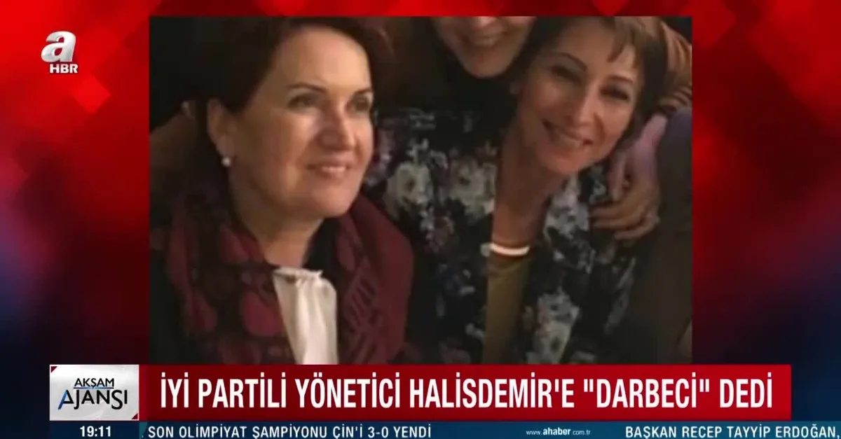 İYİ Partili yönetici şehit Ömer Halisdemir'e "darbeci" dedi