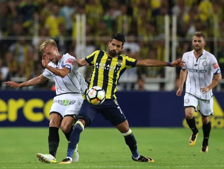 Fenerbahçe - Sturm Graz karşılaşmasından kareler