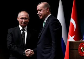 Cumhurbaşkanı Erdoğan Putin'le görüştü