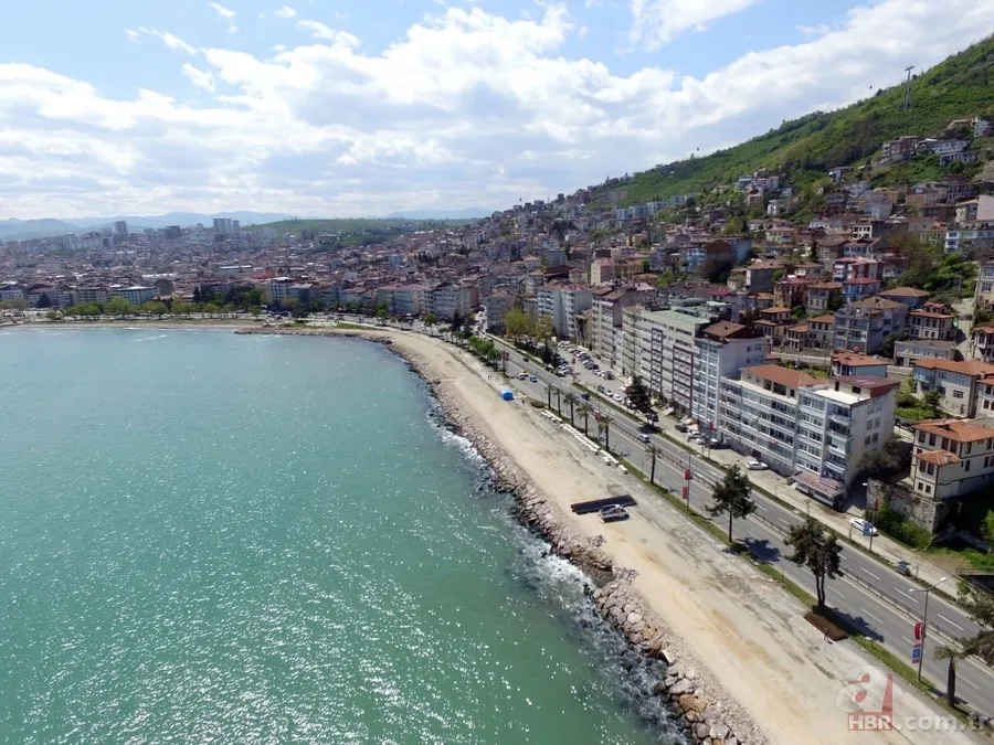 Karadeniz Sahil Yolu'ndaki binalara estetik görünüm kazandıracak proje 5