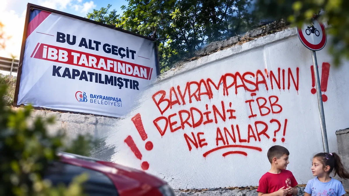 Bayrampaşa'da İBB rezaleti! Sağmalcılar'da metro alt geçidi kapatıldı: Mağdur yine vatandaş oldu
