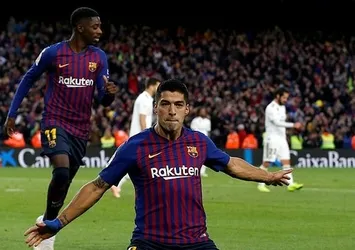 El Clasico'da Messi yoksa, Suarez var
