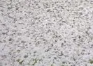 Çorum dolu yağışıyla beyaza büründü