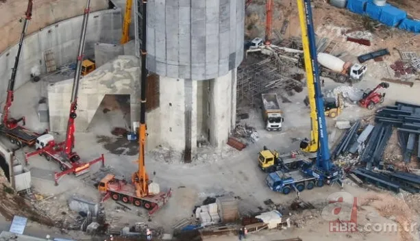 Çamlıca Kulesi'nde geri sayım başladı! Son parçaları yerleştiriliyor... 2