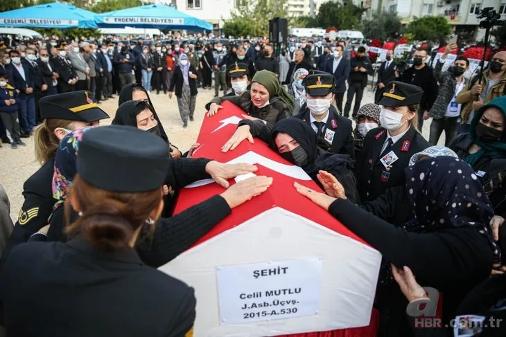 Şehit Astsubay Celil Mutlu’ya acı veda: Memleketi Mersin’de 10 bin kişi uğurladı! Kahreden detay