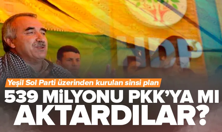 HDPnin 539 milyonluk hazine desteği PKKya mı gitti?