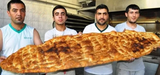 Dev ramazan pidesi 60 liradan satıldı