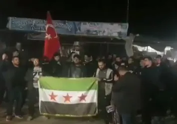 İdlib halkından TSK'ya destek gösterisi