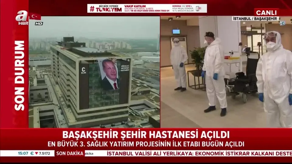 Son dakika: Avrupa’da ilk! İşte dünyaya örnek olan Başakşehir Şehir Hastanesi... |Video
