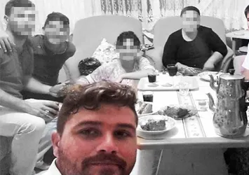 Polis katili her yerde aradı, evden çıktı