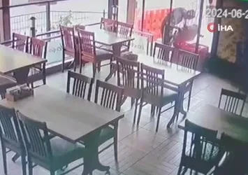 Güpegündüz meşrubat hırsızlığı kamerada