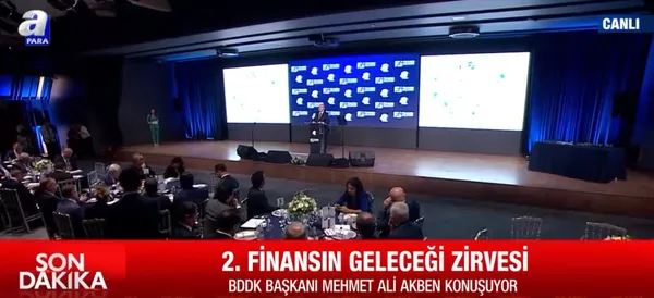 Son dakika: Hazine ve Maliye Bakanı Nureddin Nebati'den Turkuvaz Medya Merkezi'ndeki '2. Finansın Geleceği Zirvesi'nde önemli açıklamalar - 1
