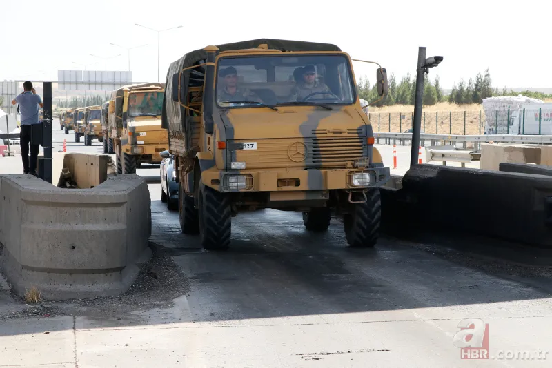 Son dakika: S-400 teslimatının ardından Suriye sınırında dikkat çeken sevkiyat 5