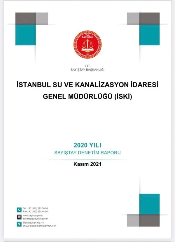Son dakika: İSKİ’den bir skandal daha! Sayıştay raporunda ortaya çıktı: Hamidiye markasıyla kuyu suyu satıldı