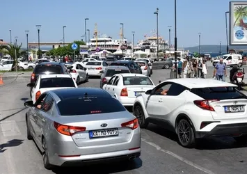 Bayram tatilinin dönüş yoğunluğu başladı