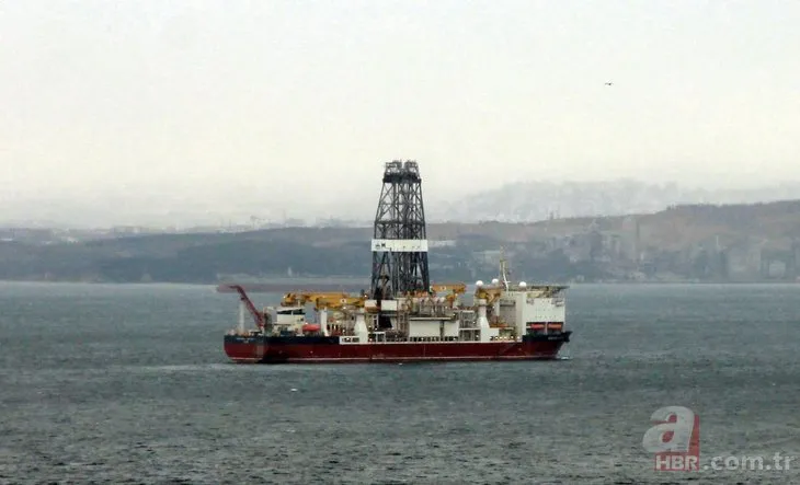 Türkiye’nin yeni sondaj gemisi Yalova açıklarında