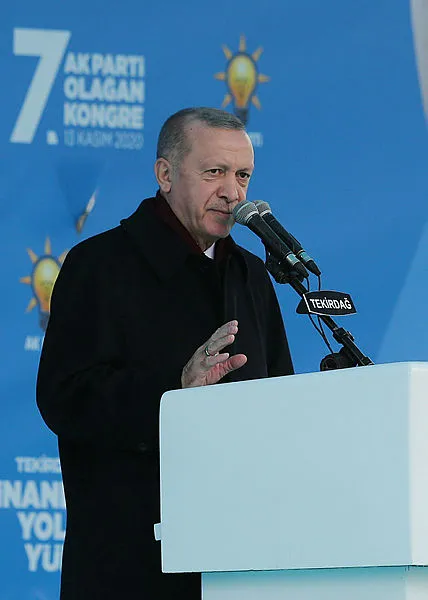 Son dakika: Başkan Erdoğan'dan AK Parti Tekirdağ 7. Olağan İl Kongresi'nde önemli açıklamalar - 6