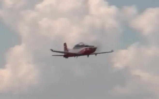 Yeni boya paternli HÜRKUŞ göklerde