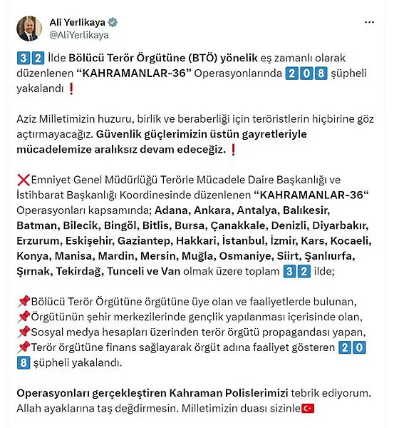 Son dakika | 32 ilde PKK operasyonu! Onlarca şüpheli gözaltrında - 2