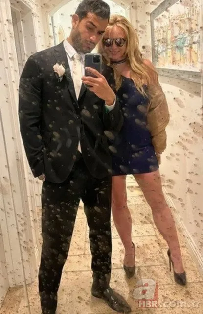 Britney Spears ile Sam Asghari evlendi 👰! Spears’ın evlendiğini duyan eski kocası düğünü bastı