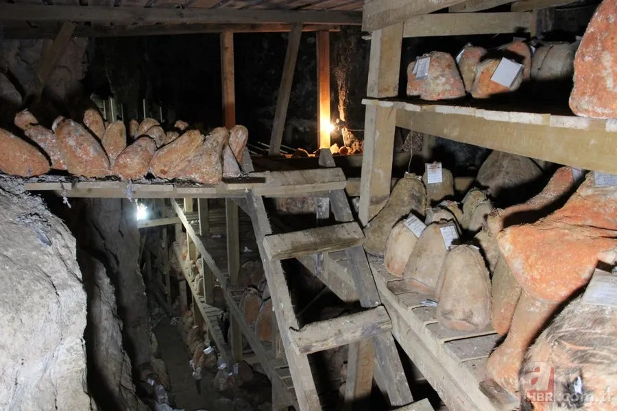 Mağarada üretilen peynir yıllık 3.5 milyon lira gelir sağlıyor 3