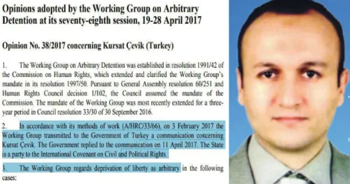Birleşmiş Milletler'den FETÖ'cü Kürşat Çevik için skandal çağrı - 1