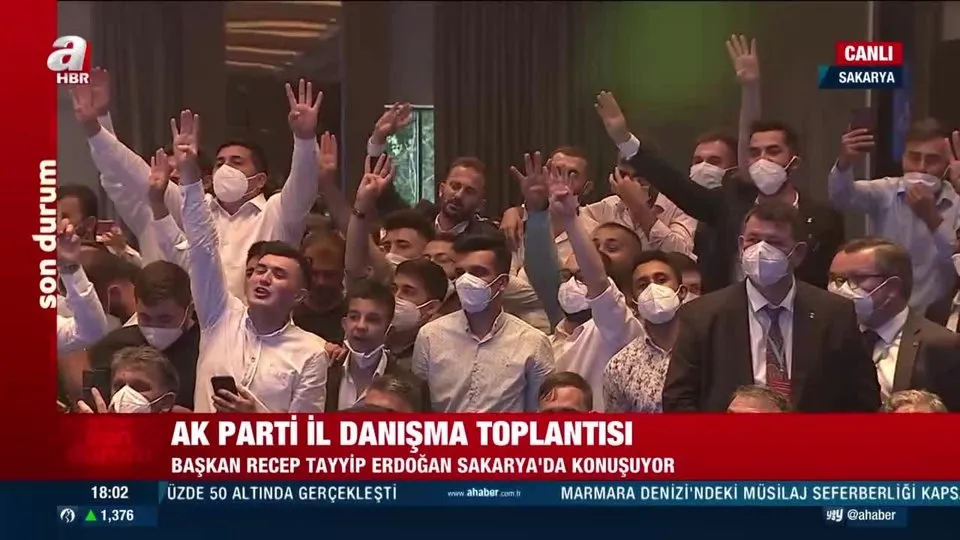 Başkan Erdoğan’a Sakarya’da sevgi seli