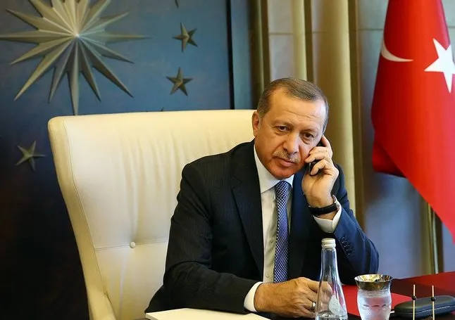 Erdoğan’dan geçmiş olsun telefonu