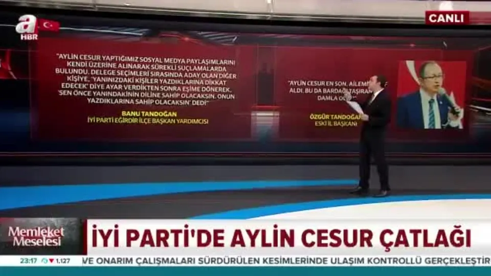 İYİ Parti’de Aylin Cesur çatlağı!