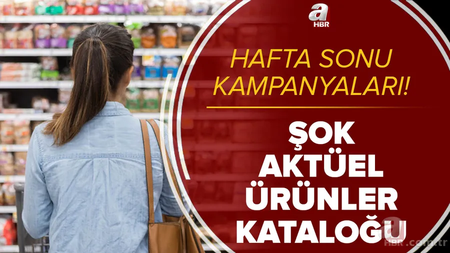 ŞOK'ta hafta sonu indirimleri neler? 22 Mayıs 2021 ŞOK aktüel ürünler kataloğu sürprizlerle dolu! Bu hafta... 1