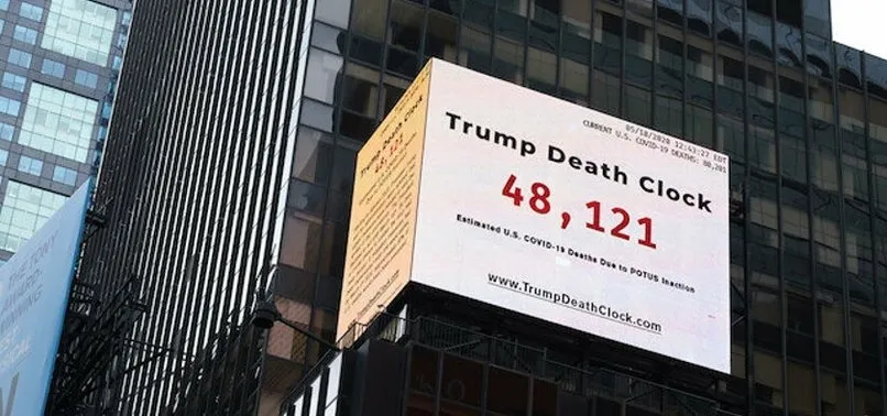 Son dakika: ABD'de corona virüs kabusu devam ediyor: Ölü sayısı 85 bini aştı! Times meydanında Trump'a öfke