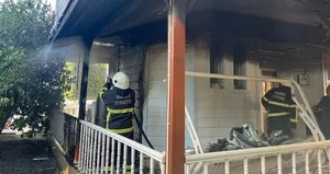 Hatay’da korkutan çatı yangını! Maddi zarar oluştu