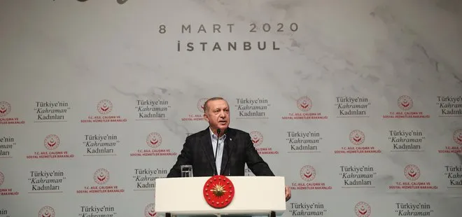 Son dakika: Başkan Erdoğan’dan Türkiye’nin Kahraman Kadınları Programı’nda kritik açıklamalar