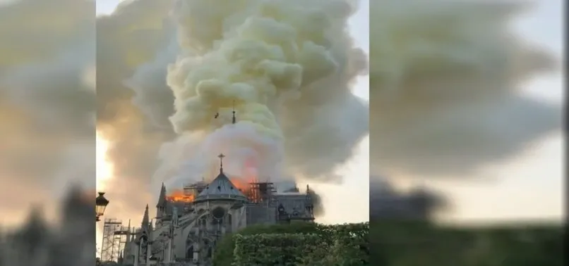 Notre Dame Katedrali’nde yangın