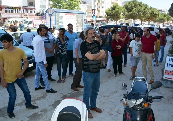 Ege’de meydana gelen deprem sonrası ilk fotoğraflar