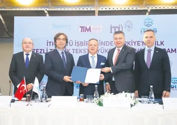 Tekstile yüksek lisans katkısı