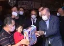 Başkan Erdoğan’dan küçük çocuğu mutlu eden hediye