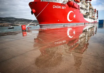 A Haber Çağrı Bey Sondaj Gemisi’nde!