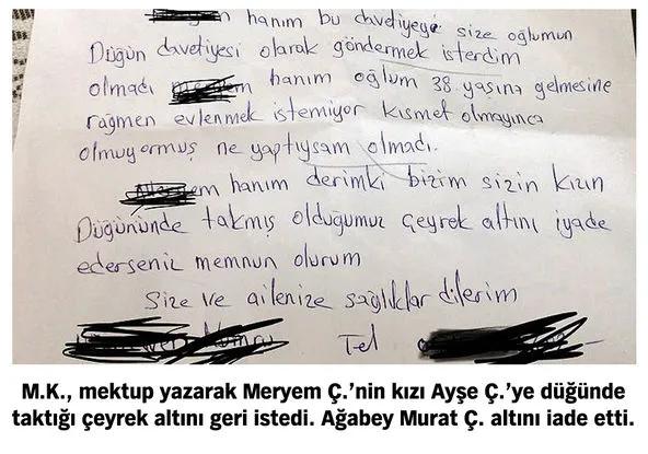 Komşu kızına taktığı altını 7 yıl sonra geri istedi - 2