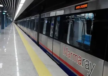 Marmaray seferleri 1 saat yapılamadı