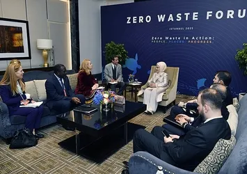 Emine Erdoğan’dan yoğun diplomasi trafiği: “Sıfır Atık Forumu”nda çevre, barış ve Gazze gündemi