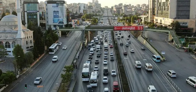 İstanbul’da trafik yoğunluğu! Yola çıkacaklar dikkat