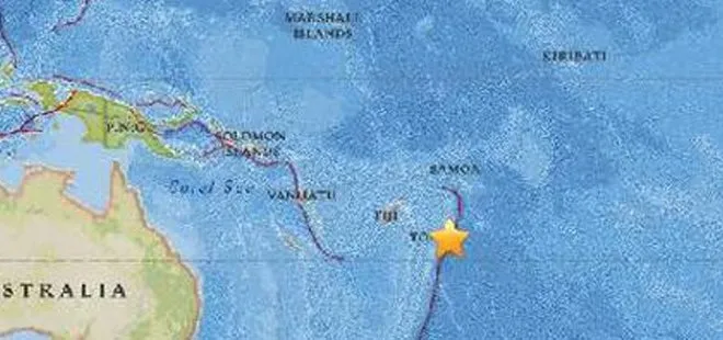 Pasifik Okyanusu’nda deprem