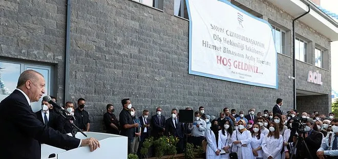 Son dakika: Başkan Erdoğan’dan Recep Tayyip Erdoğan Üniversitesi Diş Hekimliği Fakültesi Açılış Programı”nda önemli açıklamalar